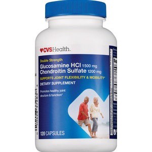 slide 1 of 1, CVS Health Glucosamine Chondroitin Capsules, 120 ct
