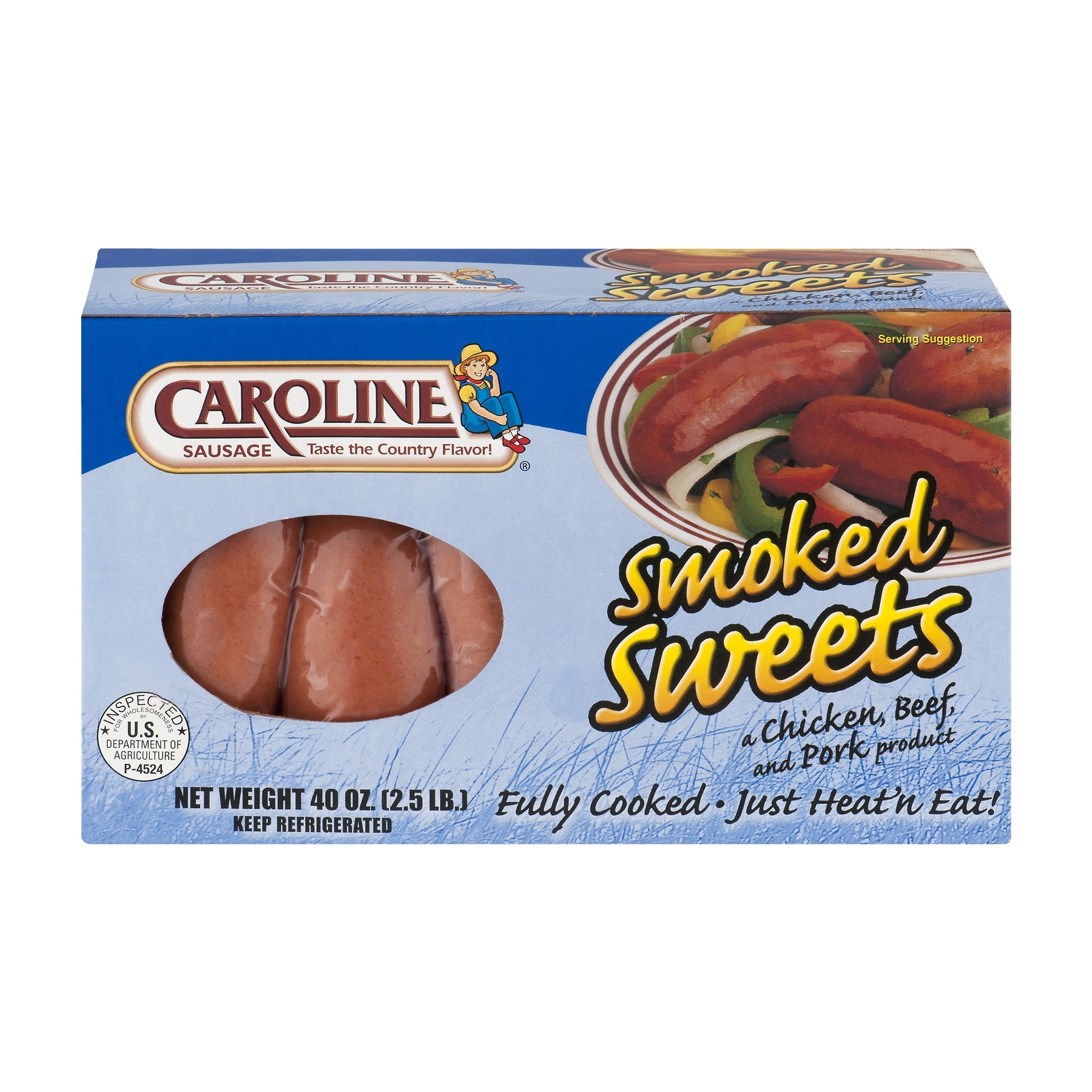 slide 1 of 1, Caroline Smoked Sweets, 40 oz