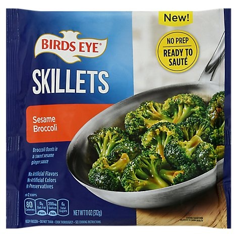 slide 1 of 1, Birds Eye Skillets Sesame Broccoli, 11 oz