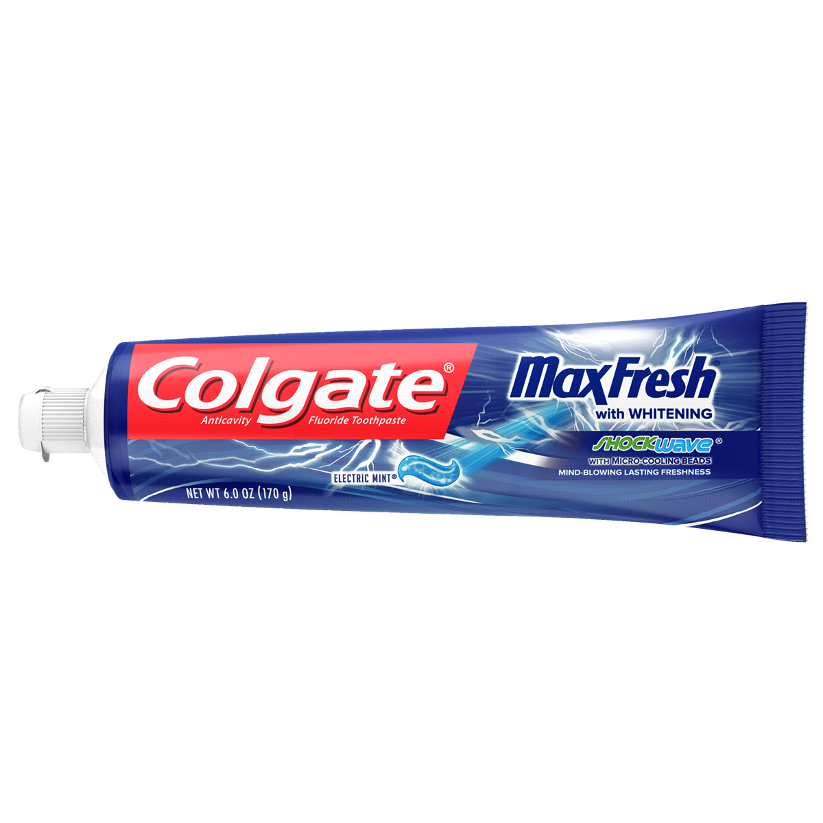 slide 3 of 3, Colgate Max Fresh Mint Toothpaste, 6 oz