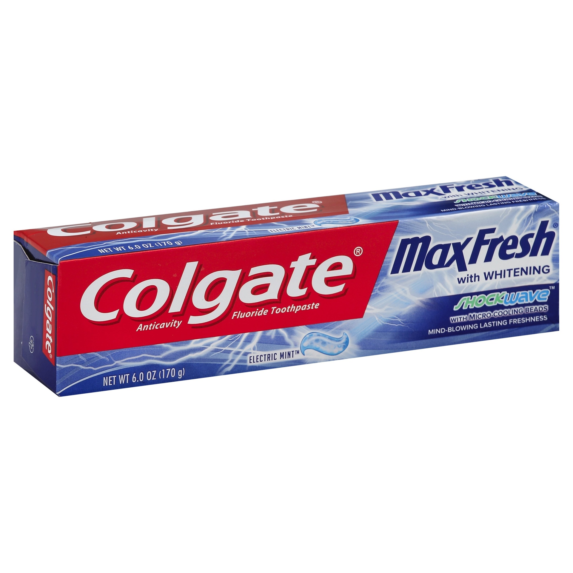 slide 1 of 3, Colgate Max Fresh Mint Toothpaste, 6 oz