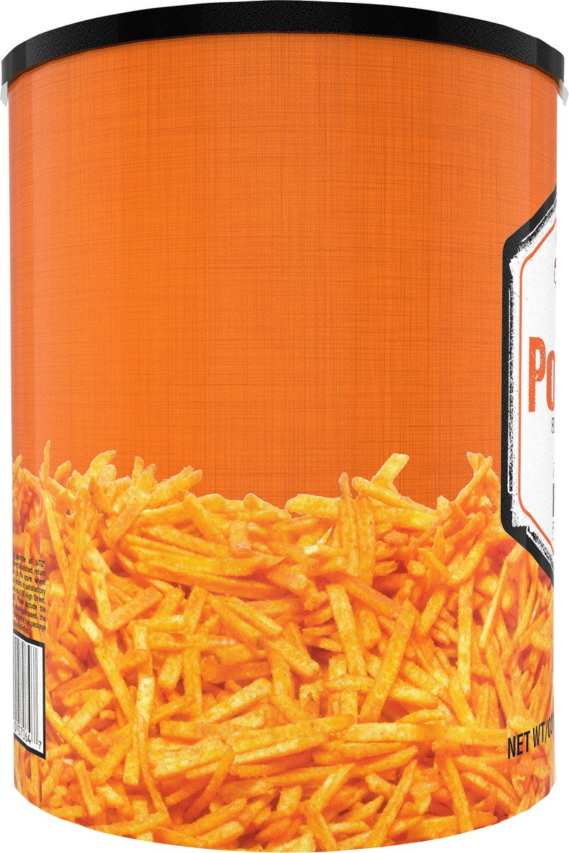 slide 12 of 12, Utz 14 oz Utz Barbeque Potato Stix Canister, 14 oz