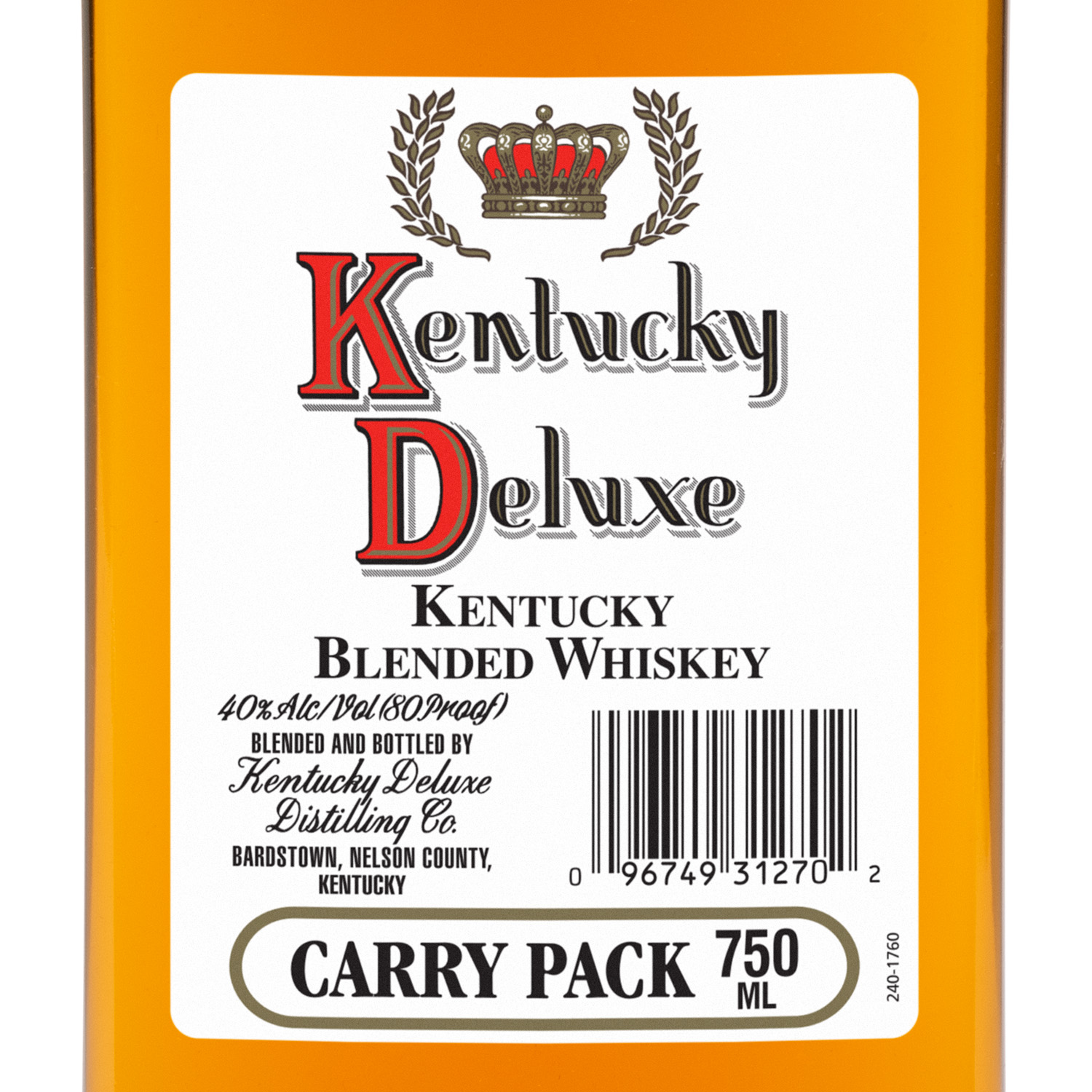 slide 2 of 2, KY Deluxe Blended Whiskey, 750 ml