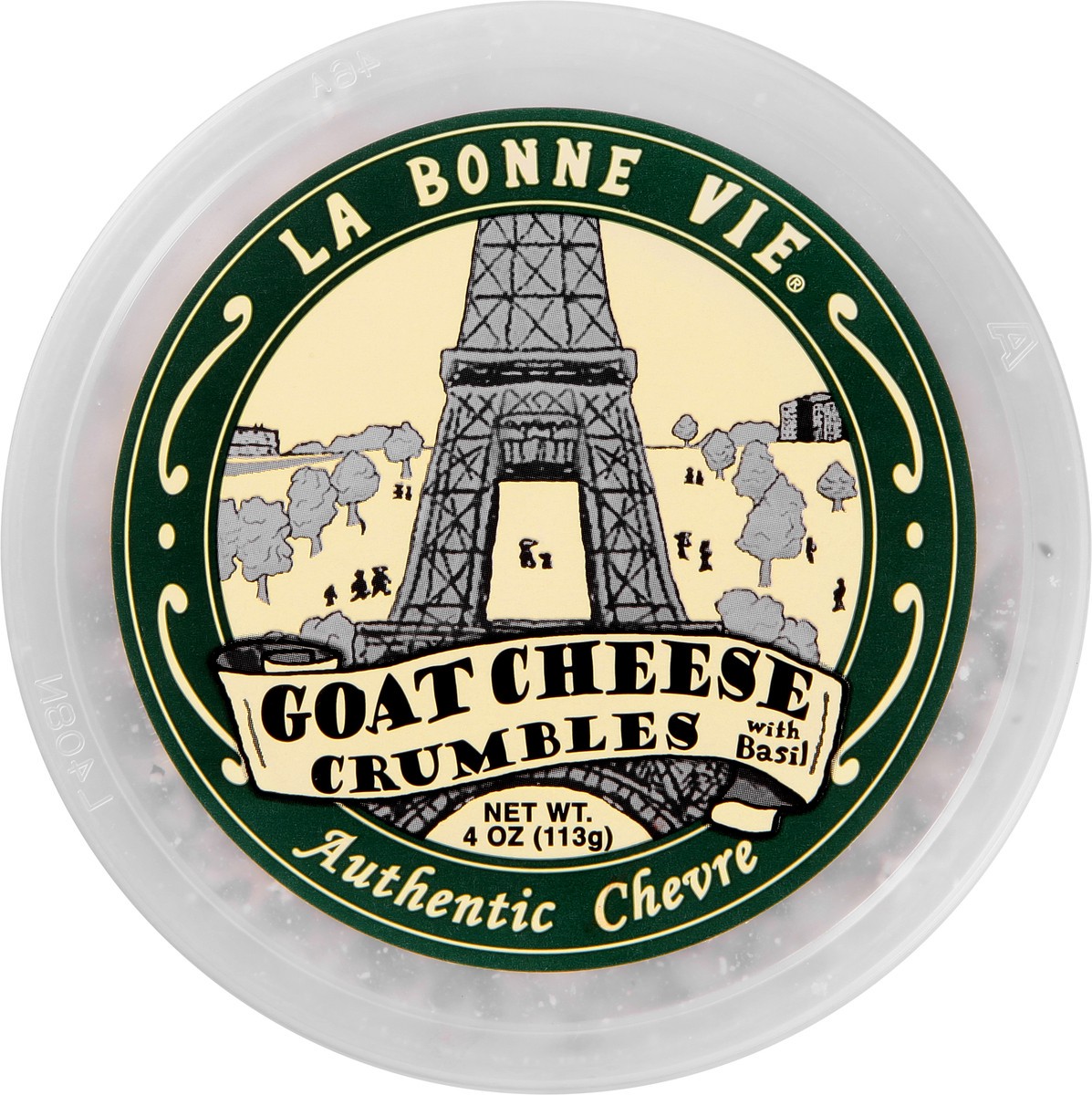 slide 6 of 11, La Bonne Vie Goat Cheese Crumbles, 4 oz