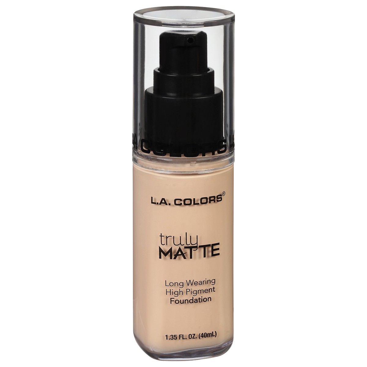 slide 2 of 9, L.A. Colors Truly Matte Natural Foundation, 1.35 fl oz