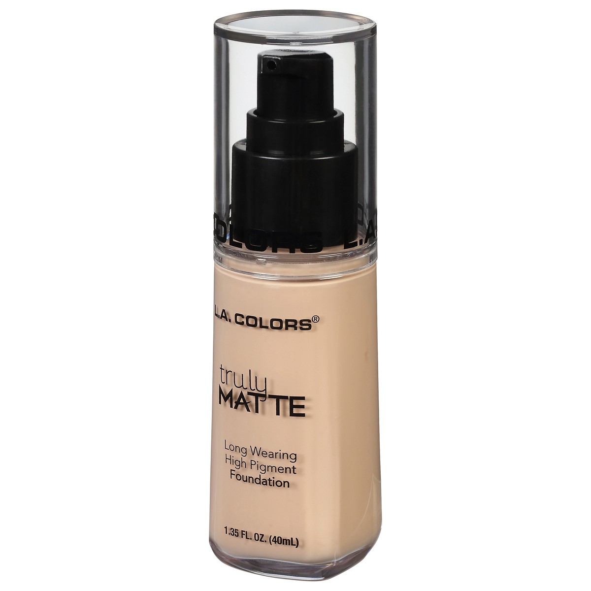slide 3 of 9, L.A. Colors Truly Matte Natural Foundation, 1.35 fl oz