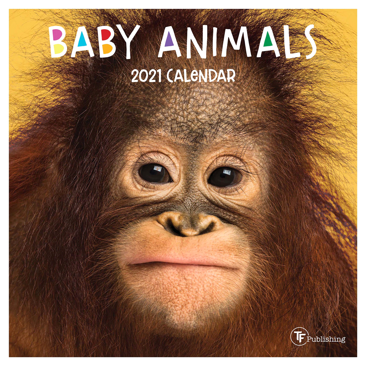 slide 1 of 1, 2021 Baby Animals Mini Calendar By Tf Publishing, 1 ct