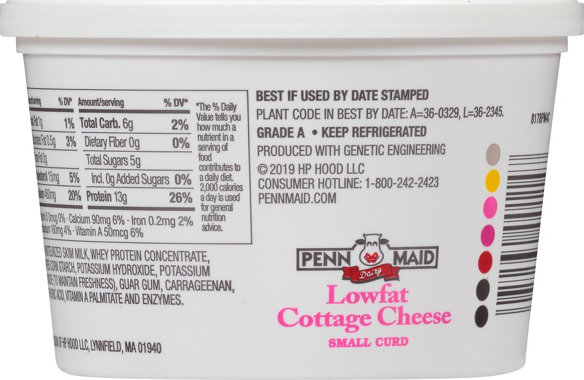 slide 2 of 8, Penn Maid Low Fat Cottage Cheese, 16 oz, 16 oz