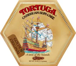 Tortuga Caribbean Rum Golden Original Cake 4 oz