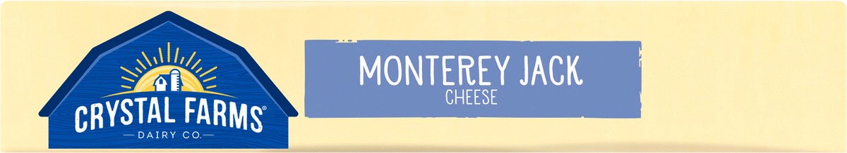 slide 8 of 8, Crystal Farms Monterey Jack Cheese Block, 7 oz, 7 oz