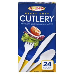 GoodCo Heavy Duty Cutlery - 24 ea