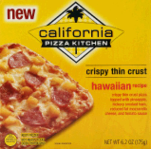 slide 1 of 4, California Pizza Kitchen Hawaiian Crispy Thin Crust, 6.2 oz