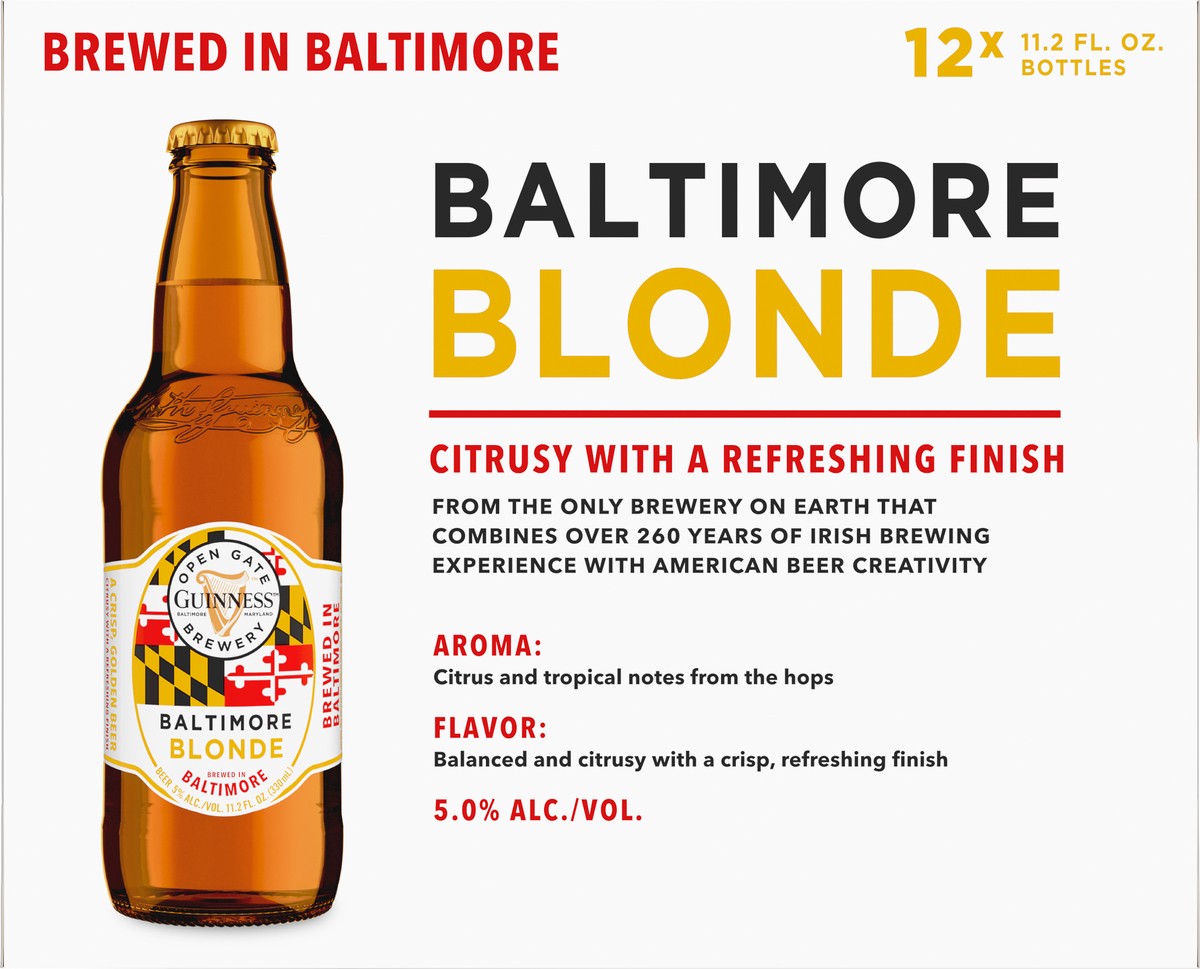 slide 2 of 2, Baltimore Blonde Beer 12 ea, 12 ct; 12 oz