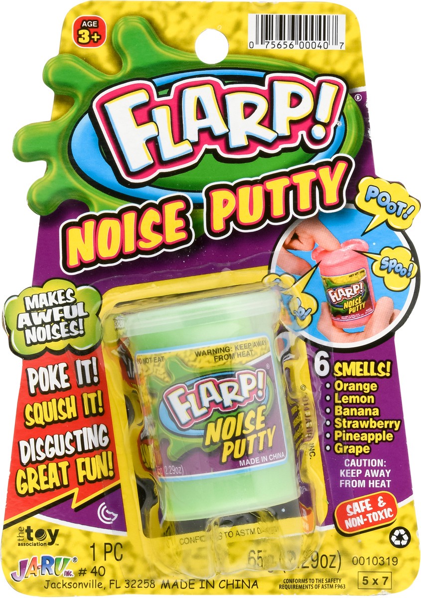 slide 6 of 9, FLARP! Age 3+ Noise Putty 1 ea, 1 ct