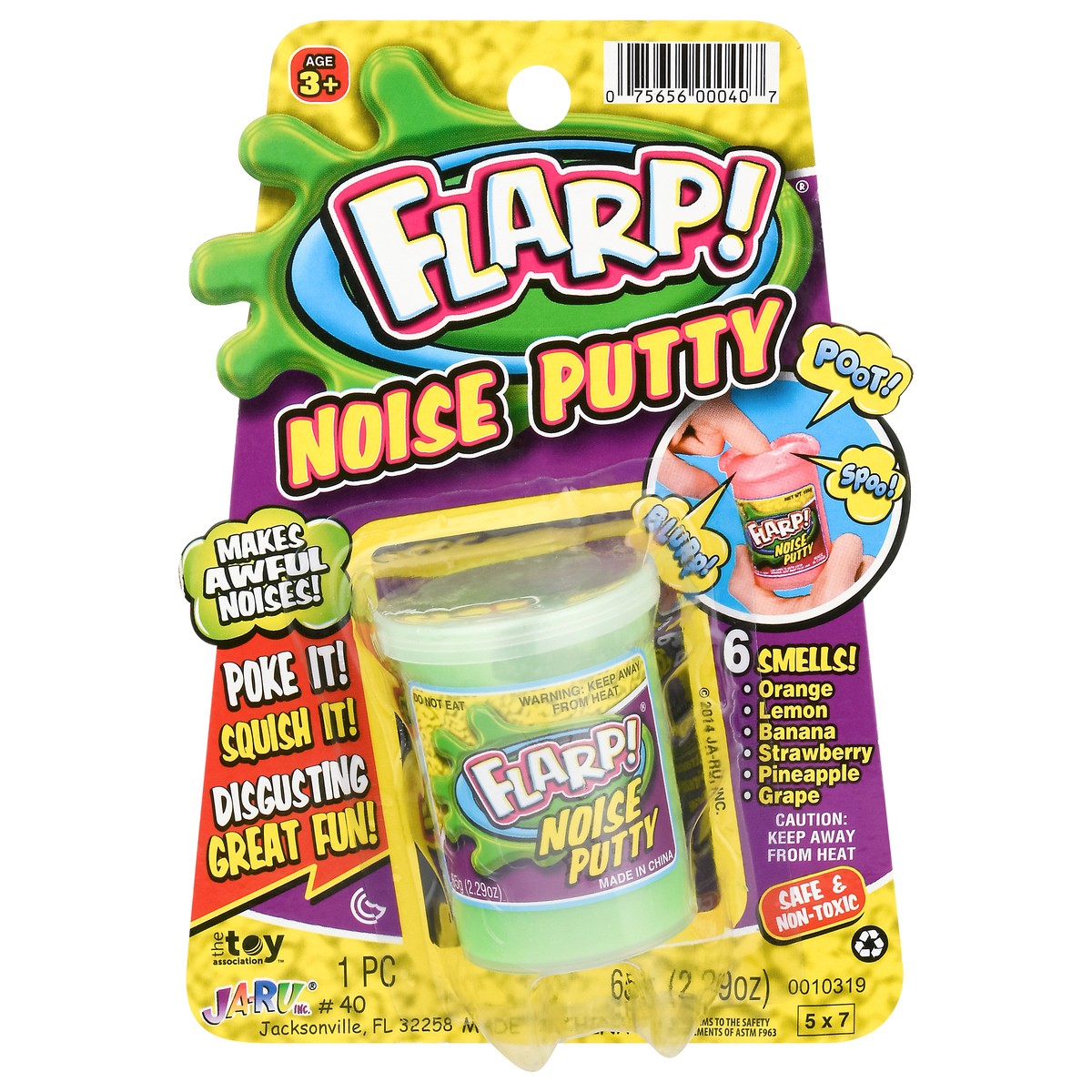 slide 1 of 9, FLARP! Age 3+ Noise Putty 1 ea, 1 ct