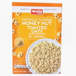 Weis Quality Honey Nut Toasted Oats Cereal