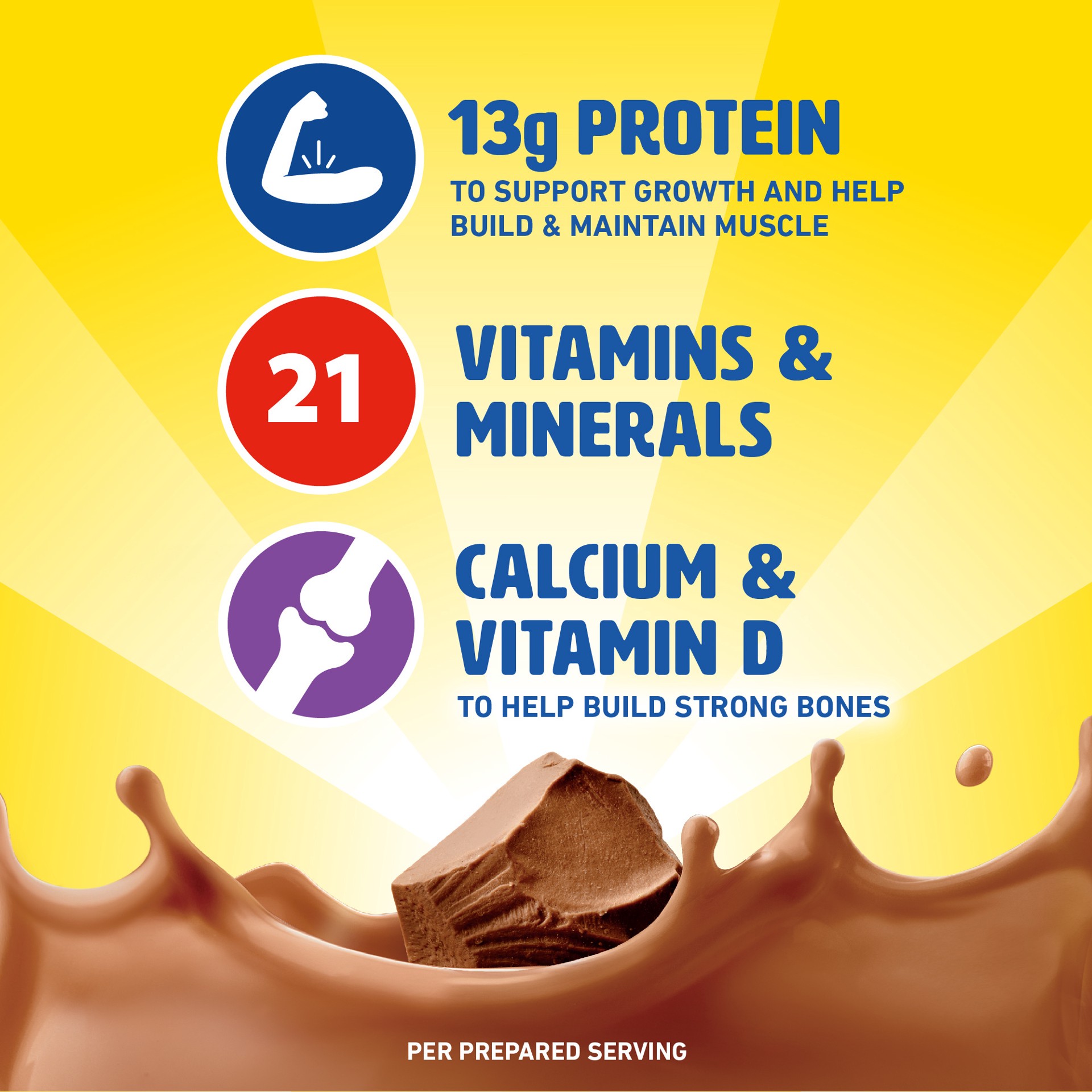 slide 5 of 5, Carnation Breakfast Essentials Rich Milk Chocolate Powder Mix, 27.7 oz