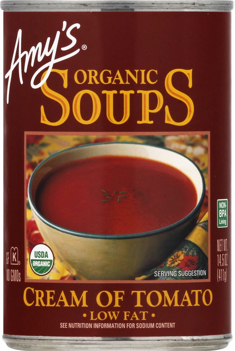 slide 8 of 9, Amy's Kitchen Cream of Tomato Soup, 14.5 oz