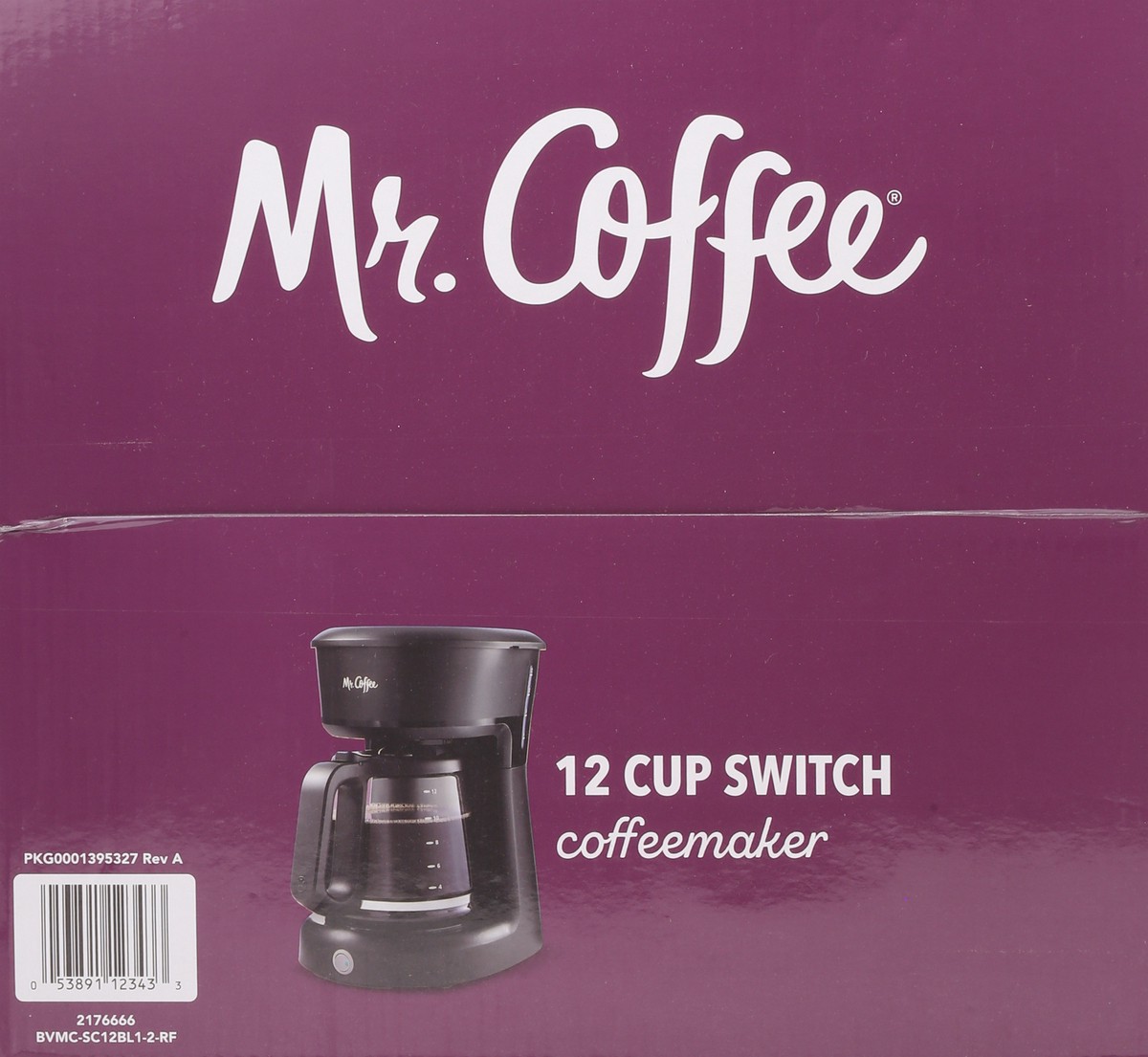 slide 8 of 12, Mr. Coffee 12 Cup Switch Coffeemaker 1 Each, 1 ct