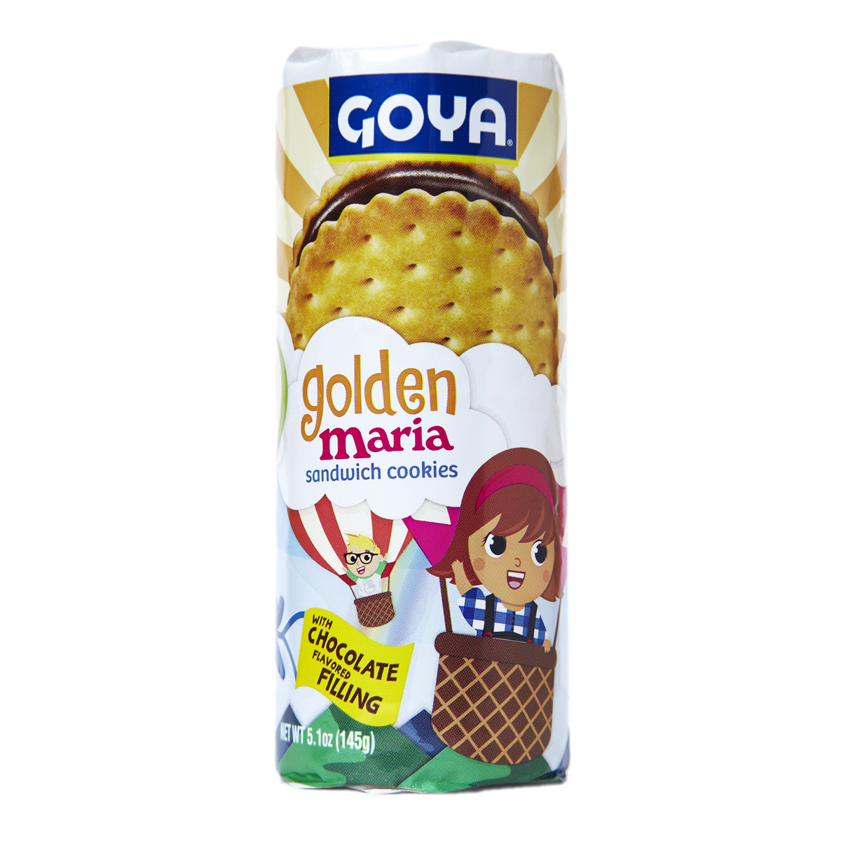 slide 1 of 1, Goya Golden Maria Sandwich Cookies 5.1 oz, 