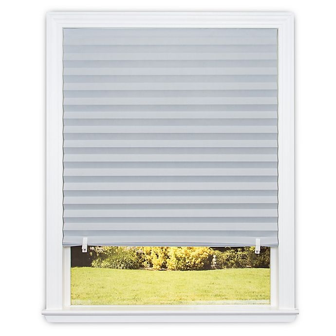 slide 1 of 10, Redi Shade Room Darkening Cordless Paper Window Shade - Dark Grey, 36 in x 72 in