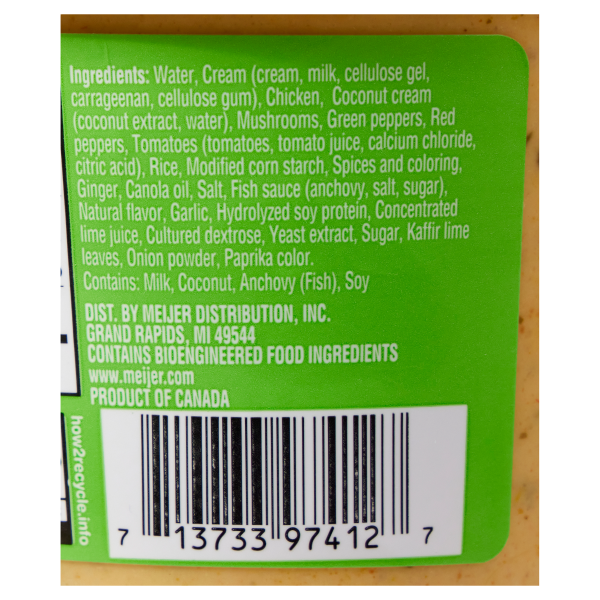 slide 2 of 9, Crafted Market Coconut Thai Chicken Chil, 16 oz