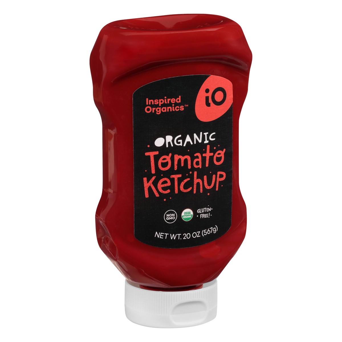 slide 2 of 4, Inspired Organics Organic Tomato Ketchup 20 oz, 20 oz
