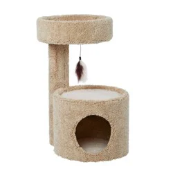 Whisker City 27-in Cat Condo (COLOR VARIES)