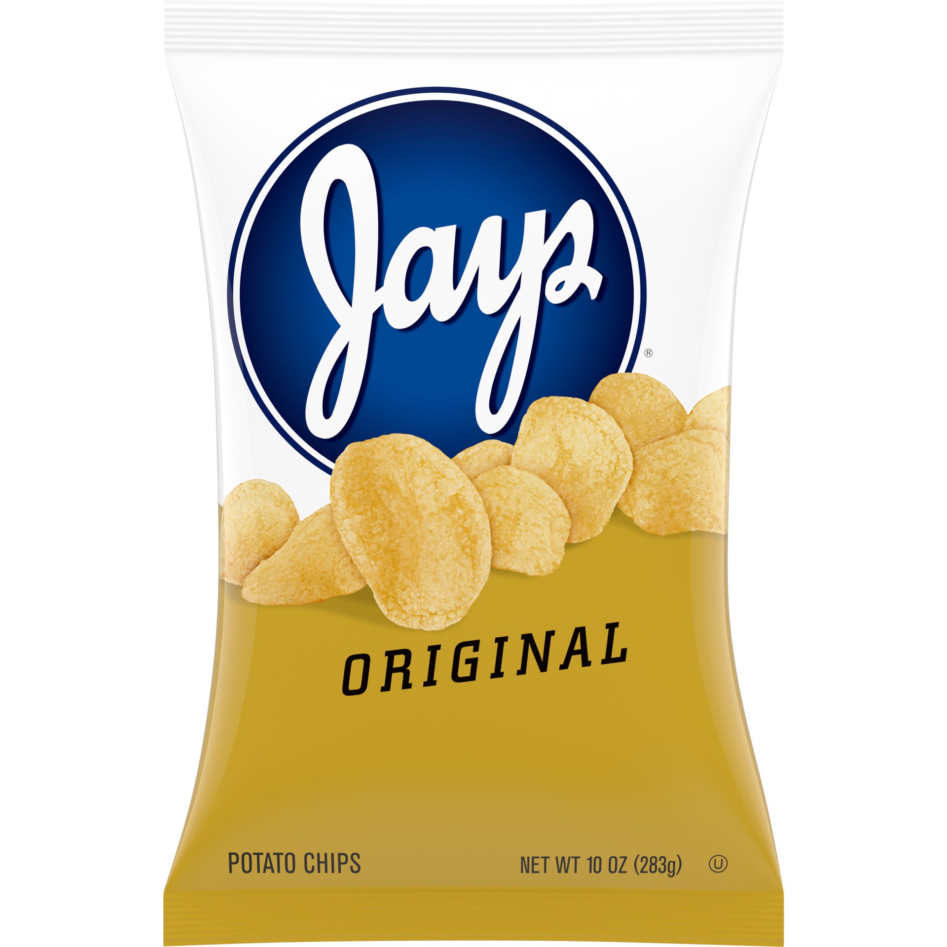 slide 1 of 2, Jays Original Potato Chips, 10 Oz Bag, 10 oz
