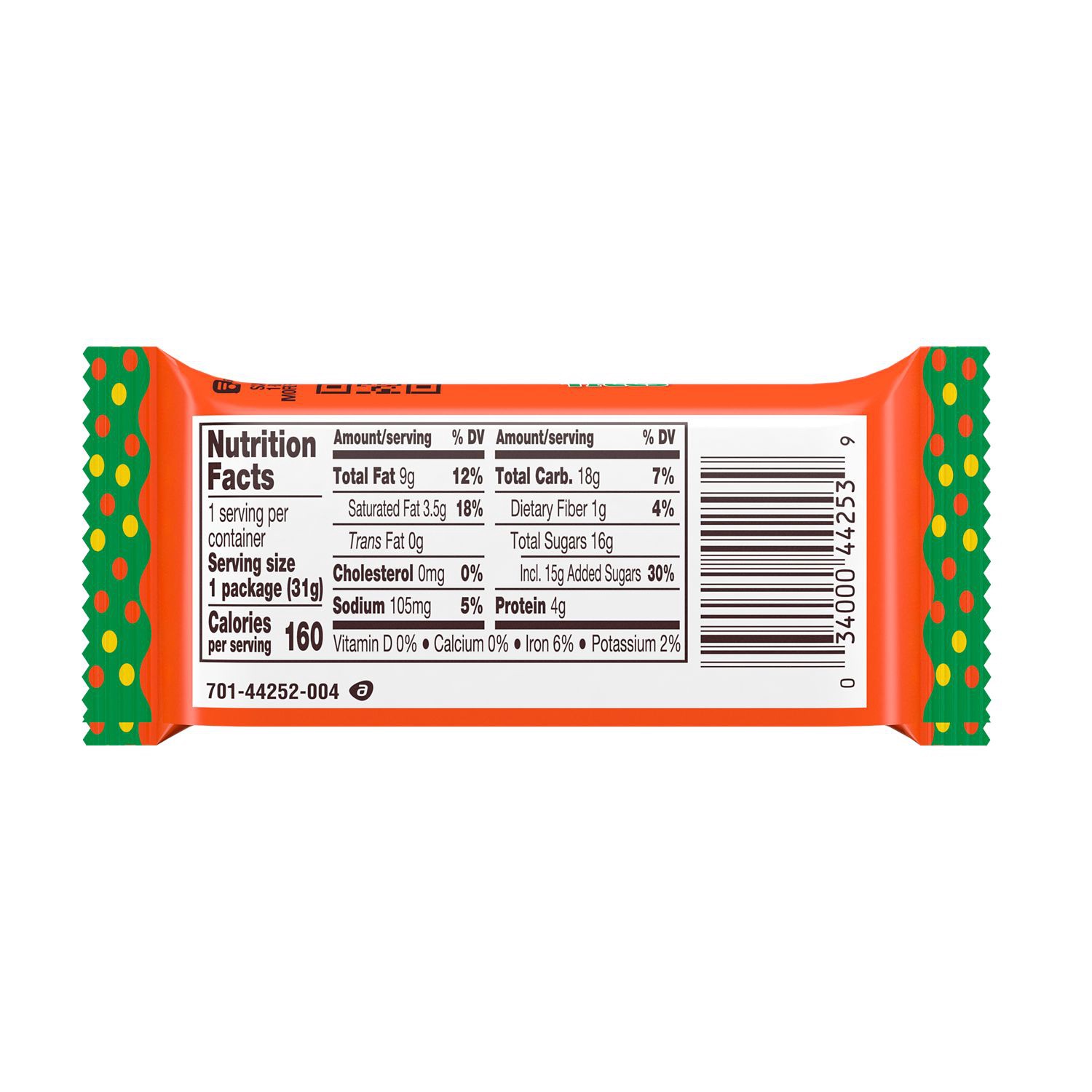 slide 3 of 3, Reese's Stuffed with PIECES Candy Milk Chocolate Peanut Butter Tree Candy, 1.1 oz, Pack, 1.1 oz