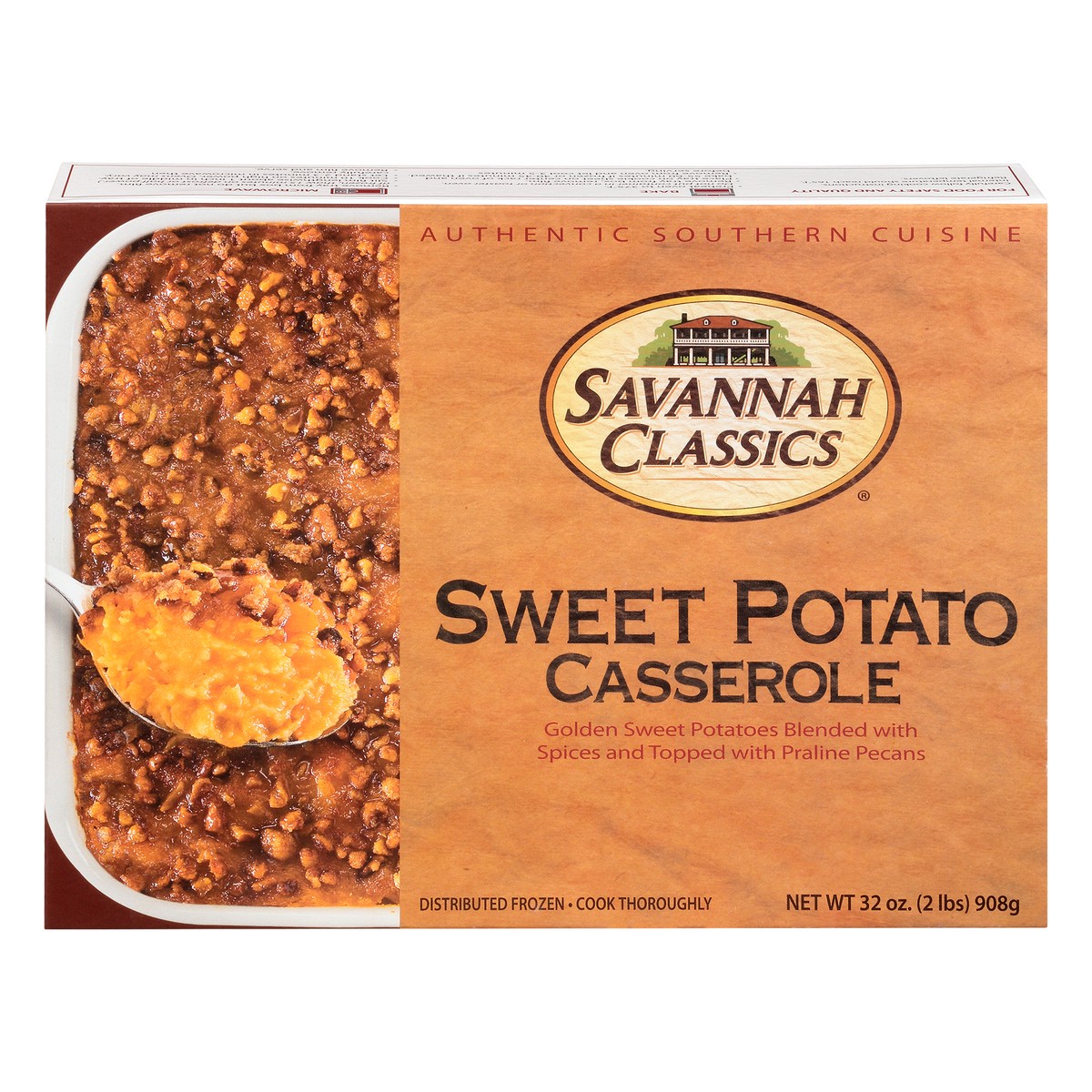 slide 1 of 10, Savannah Classics Sweet Potato Casserole, 2 lb