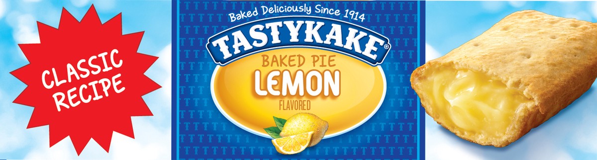 slide 8 of 11, Tastykake® Lemon Baked Pie 4 oz. Box, 4 oz