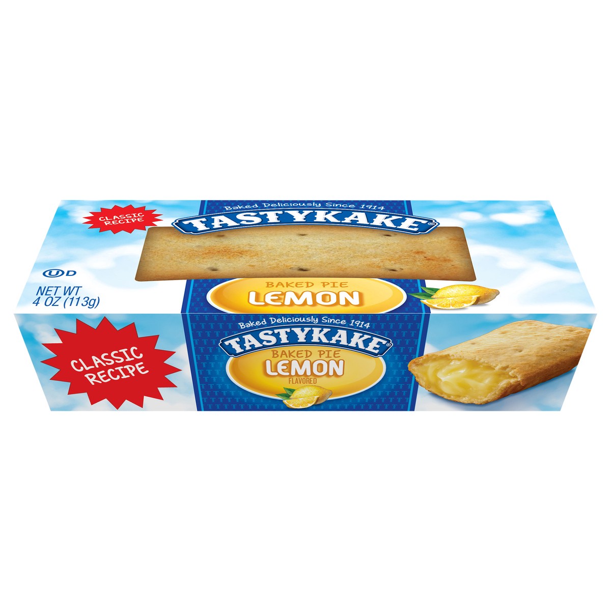slide 11 of 11, Tastykake® Lemon Baked Pie 4 oz. Box, 4 oz