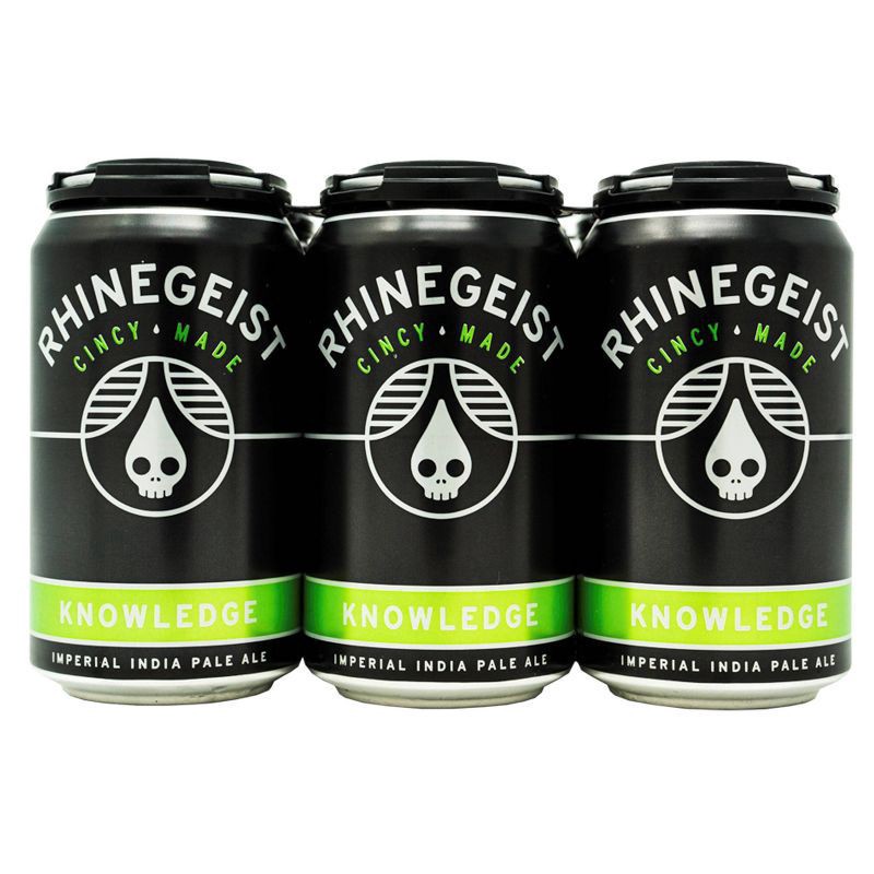 slide 1 of 2, Rhinegeist Knowledge Imperial IPA Beer - 6pk/12 fl oz Cans, 6 ct; 12 fl oz