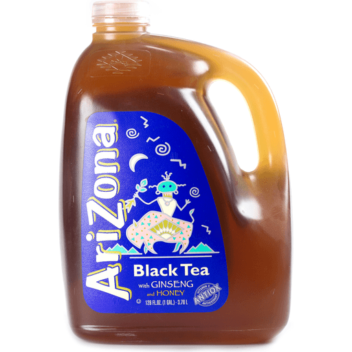 slide 1 of 1, AriZona Arz Ginseng Black - 128 fl oz, 128 fl oz