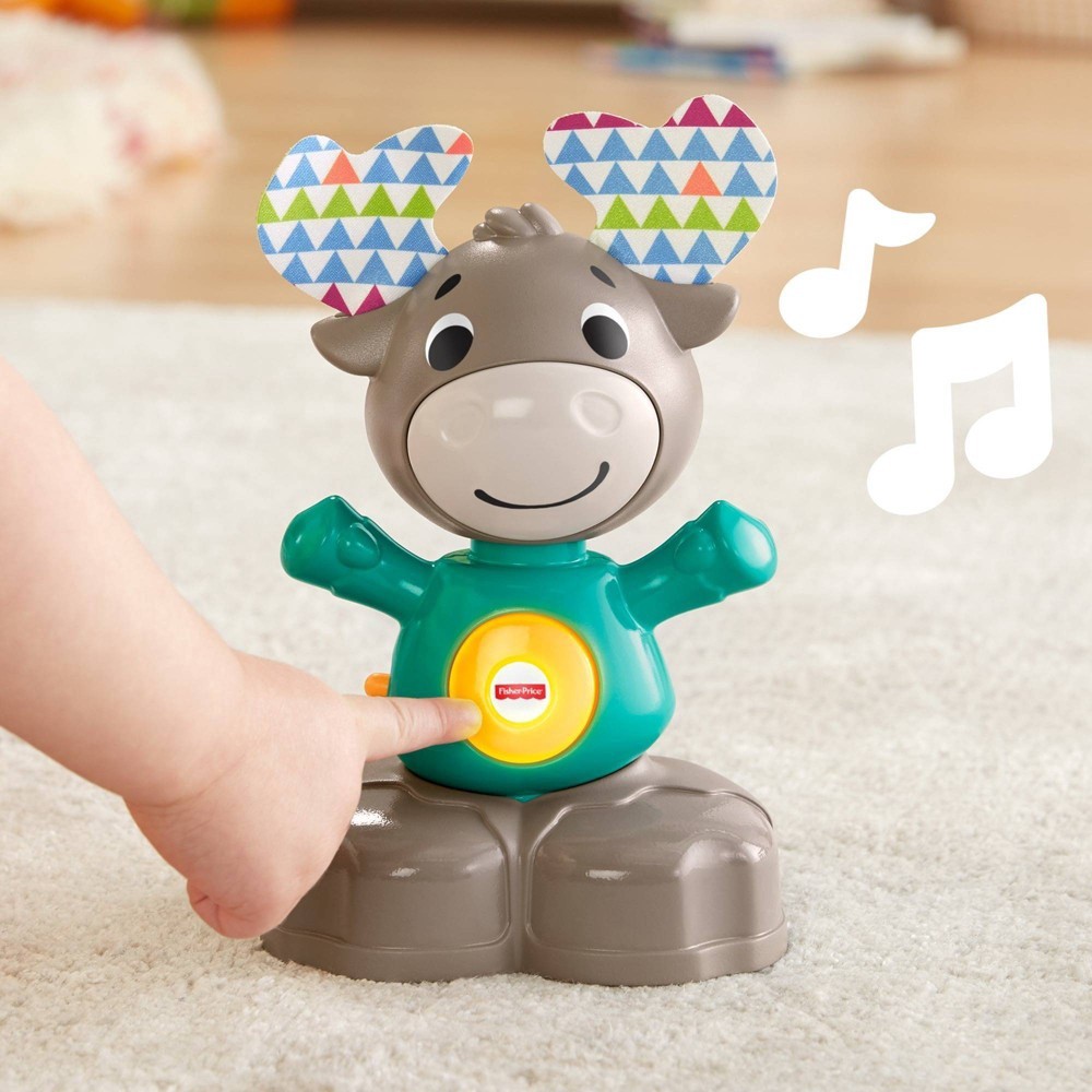 slide 9 of 10, Fisher-Price Linkimals Musical Moose, 1 ct