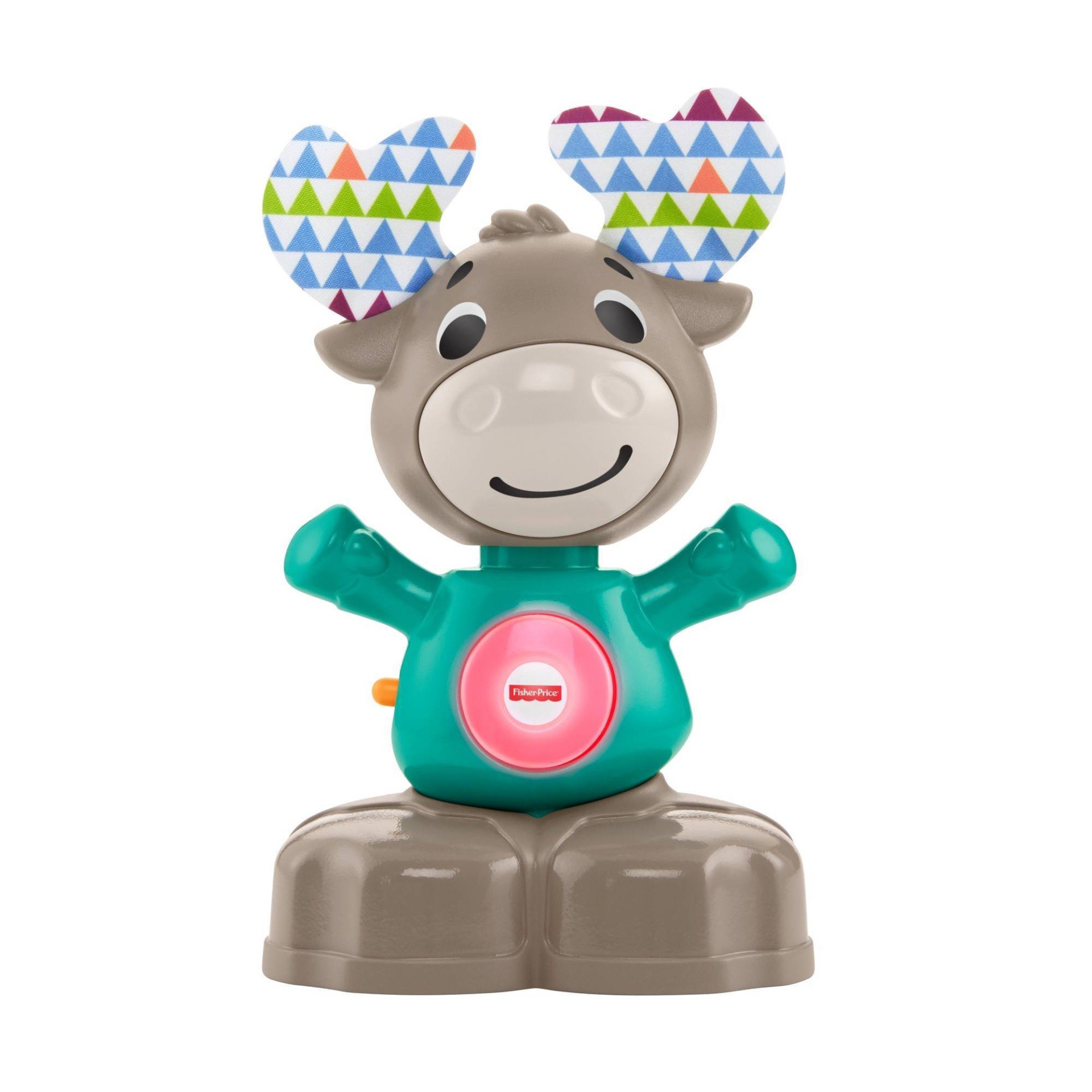 slide 1 of 10, Fisher-Price Linkimals Musical Moose, 1 ct