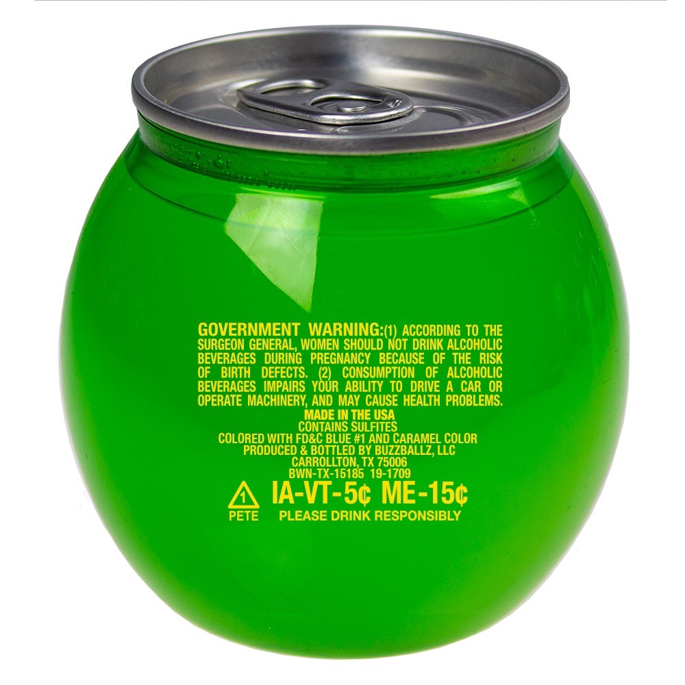 slide 3 of 4, BuzzBallz Lime Rita Chiller Chillers 187 ml, 187 ml