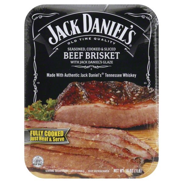 slide 1 of 6, Jack Daniel's Sliced Brisket, 16 oz