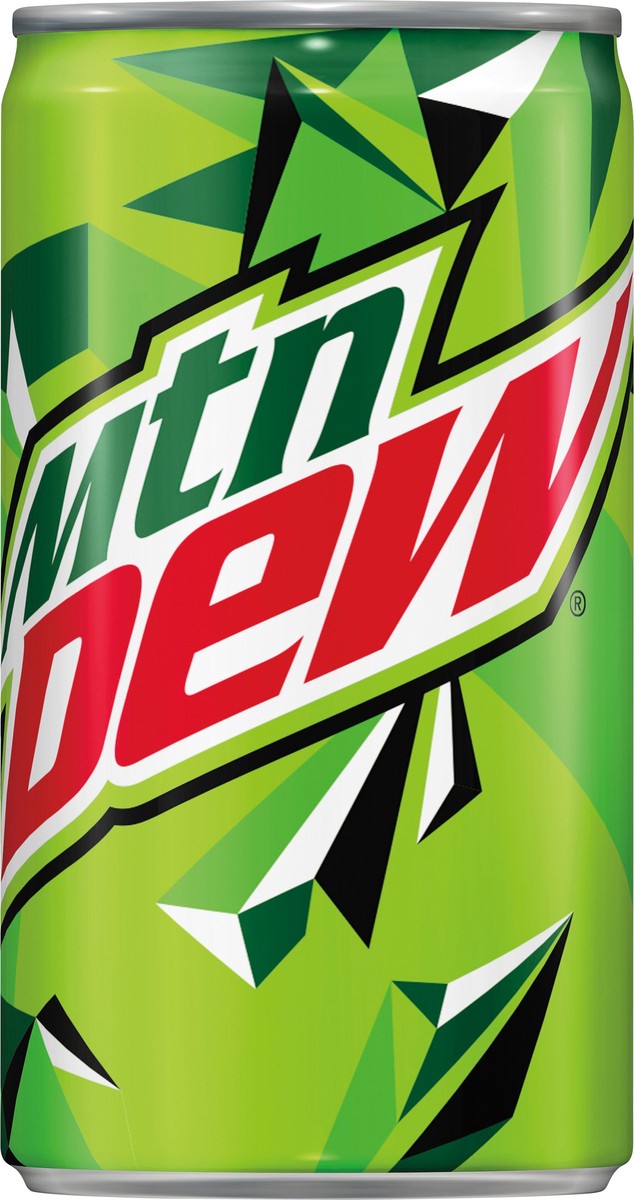 slide 2 of 2, Mountain Dew Soda Mini Cans 7.5 Fl Oz 6 Count, 6 ct; 7.5 oz