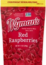 Wyman's Red Raspberries 12 oz