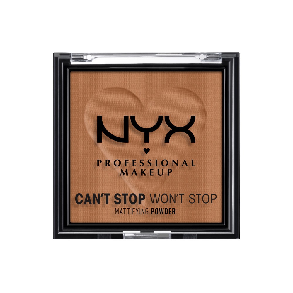slide 1 of 5, NYX Professional Makeup Can't Stop Won't Stop Mattifying Pressed Powder, 1 ct