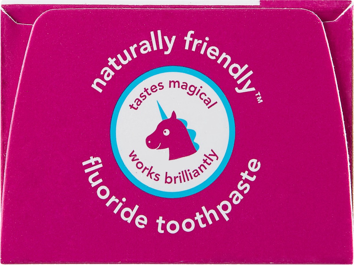 slide 2 of 7, hello Kids Unicorn Sparkle Fluoride Toothpaste with Natural Bubble Gum Flavor, Vegan, SLS & Gluten Free, 4.2 oz