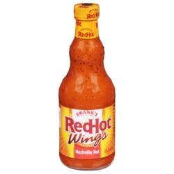 Frank''s RedHot Nashville Hot Wings Sauce, 12.0 fl oz