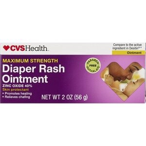 slide 1 of 1, CVS Health Diaper Rash Ointment, 2 Oz, 1 ct