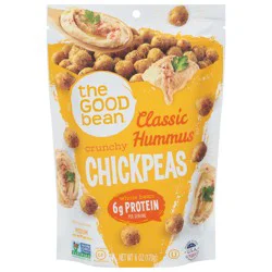 The Good Bean Crunchy Classic Hummus Chickpeas 6 oz