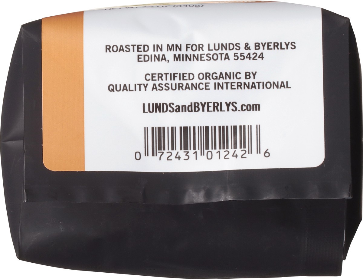 slide 8 of 9, Lunds & Byerlys Organic Decaf Medium Roast Whole Bean Sunrise Blend Coffee 12 oz, 12 oz