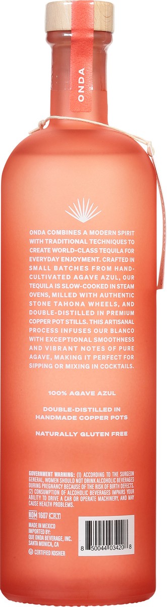 slide 5 of 11, Onda Tequila Blanco 750 ml, 750 ml