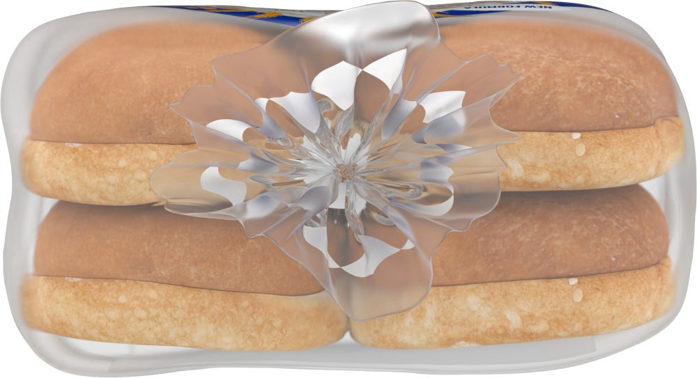 slide 2 of 3, Kroger Carbmaster White Hamburger Buns, 8 ct; 14 oz
