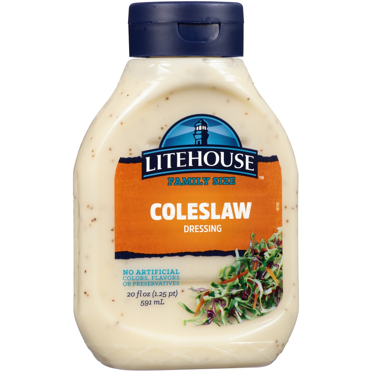 slide 13 of 14, Litehouse Family Size Coleslaw Dressing 20 fl. oz. Bottle, 20 fl oz